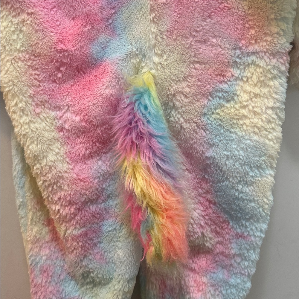Pegasus Costume With Pastel Fleece for Kids Size 4/5 - Picture 5 of 10